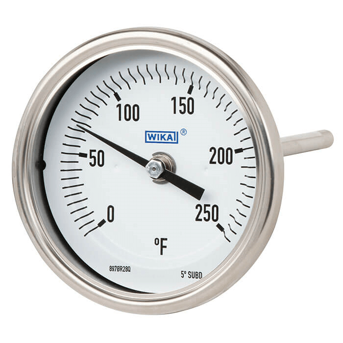Биметаллический термометр. Модель TG53