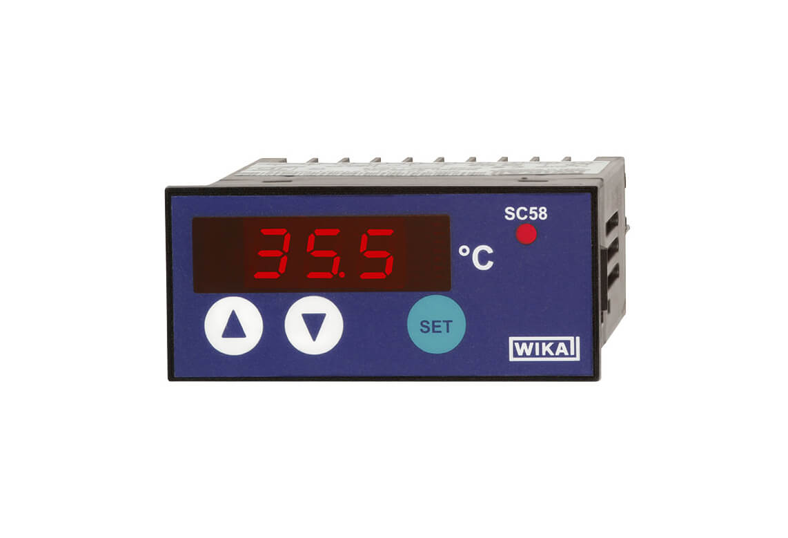 Контроллер температуры с цифровым индикатором.Модель SC58
